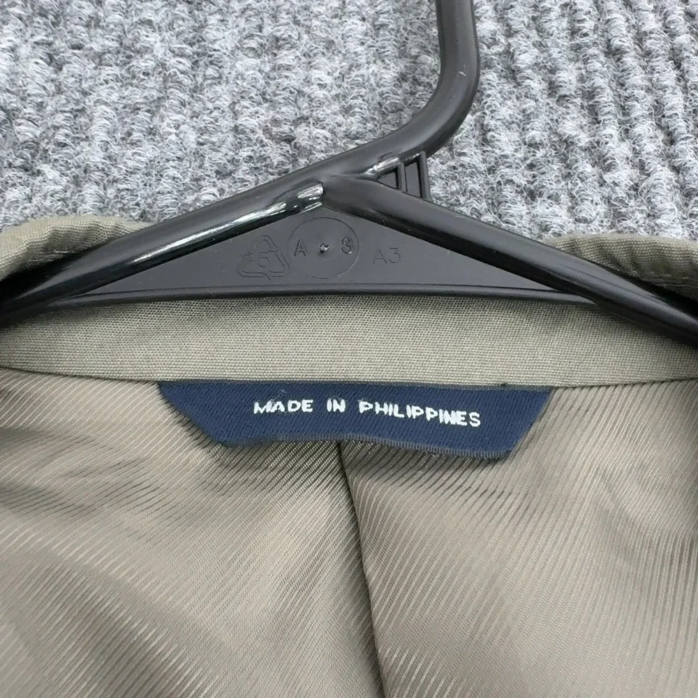 Brooks Brothers‎ Blazer Mens Olive Green Cotton Blend Two Button Professional